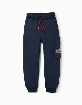 Fleece Joggers for Boys 'Spider-Man', Dark Blue