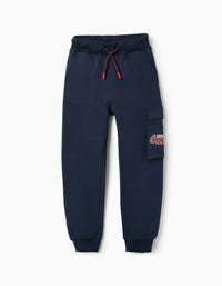Pantalones de Chándal Perchados para Niño 'Spider-Man', Azul Oscuro