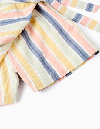 Falda-Pantalón a Rayas para Niña 'B&S', Multicolor