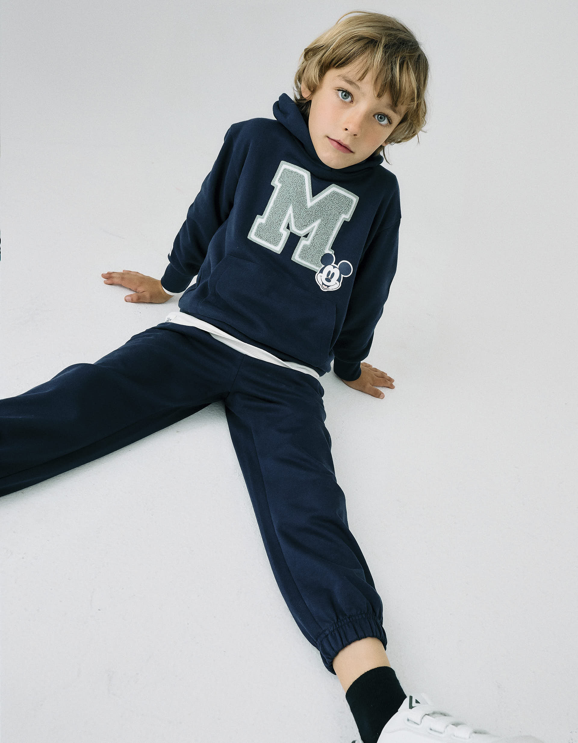 Hooded Sweatshirt for Boys, Dark Blue