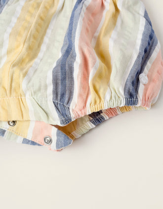 Body + Short con Tirantes Desmontables para Recién Nacido 'B&S', Multicolor