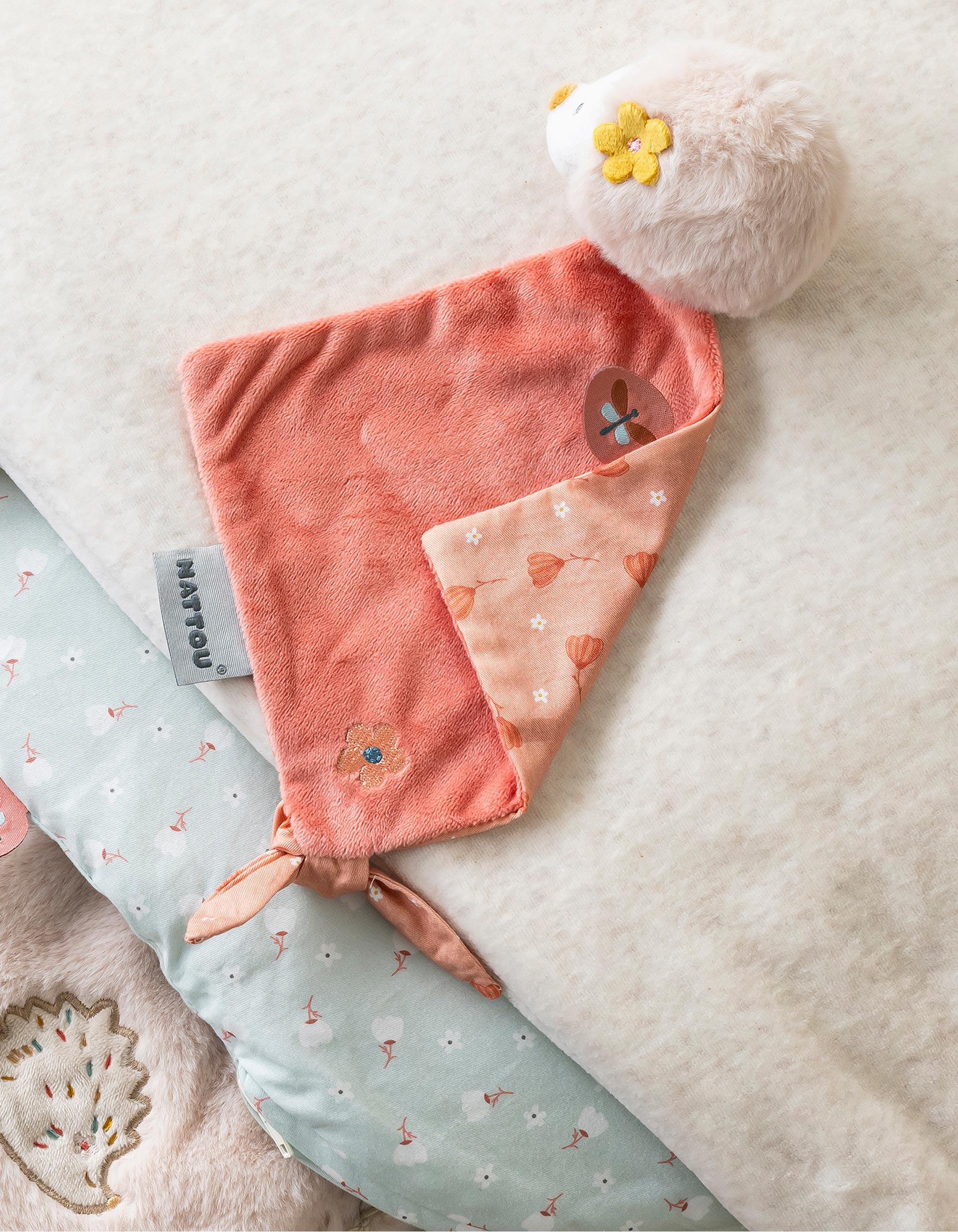 Mini Doudou Nattou 25Cm, Zoe Hedgehog