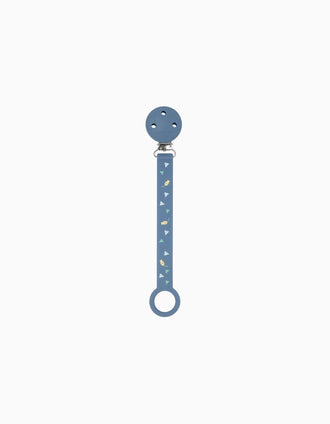 Prende Chupeta De Silicone Fish Nattou, Dark Blue