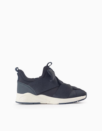 Sapatilhas com Laços para Menina 'Superlight Runner', Azul Escuro
