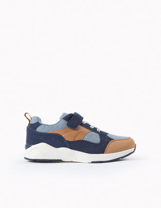 Baskets pour Garçon 'ZY Superlight', Camel/Bleu
