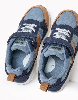 Baskets pour Garçon 'ZY Superlight', Camel/Bleu