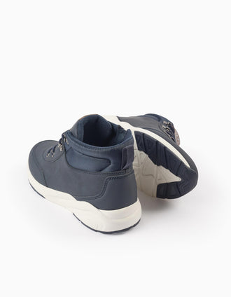 Botas de Montanha para Menino, Azul Escuro