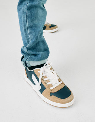 Baskets pour Garçon 'ZY Move', Marron/Bleu Foncé