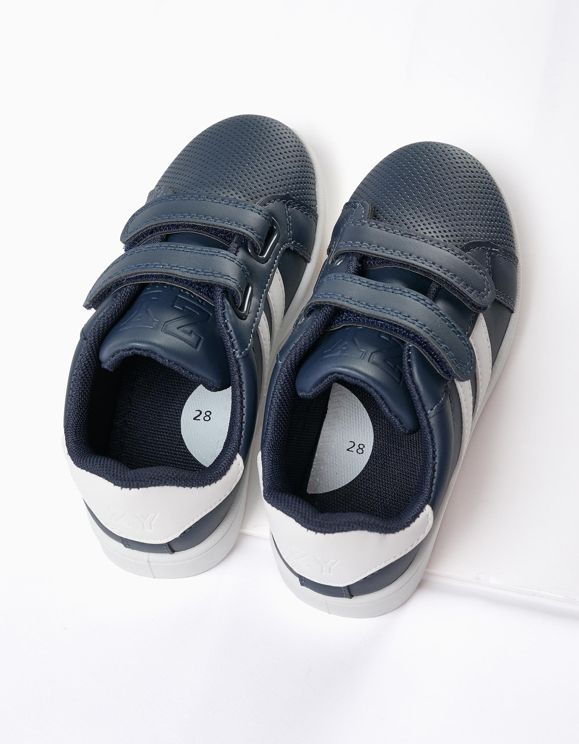 Trainers with Stripes for Boys, Dark Blue