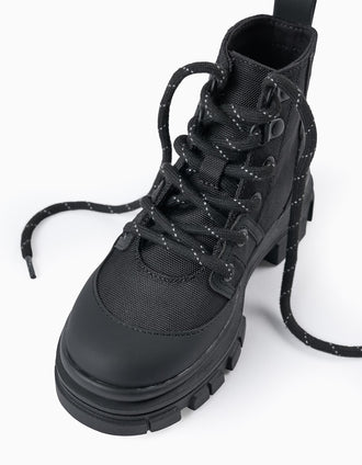 Sapatilhas-Botas para Criança, Preto