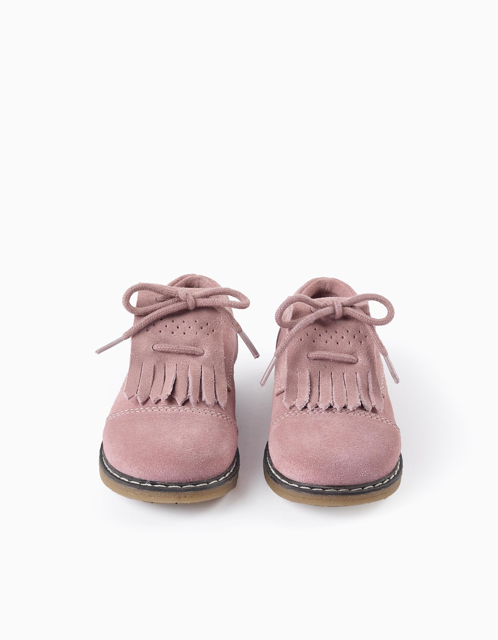 Suede Shoes for Baby Girls, Pink