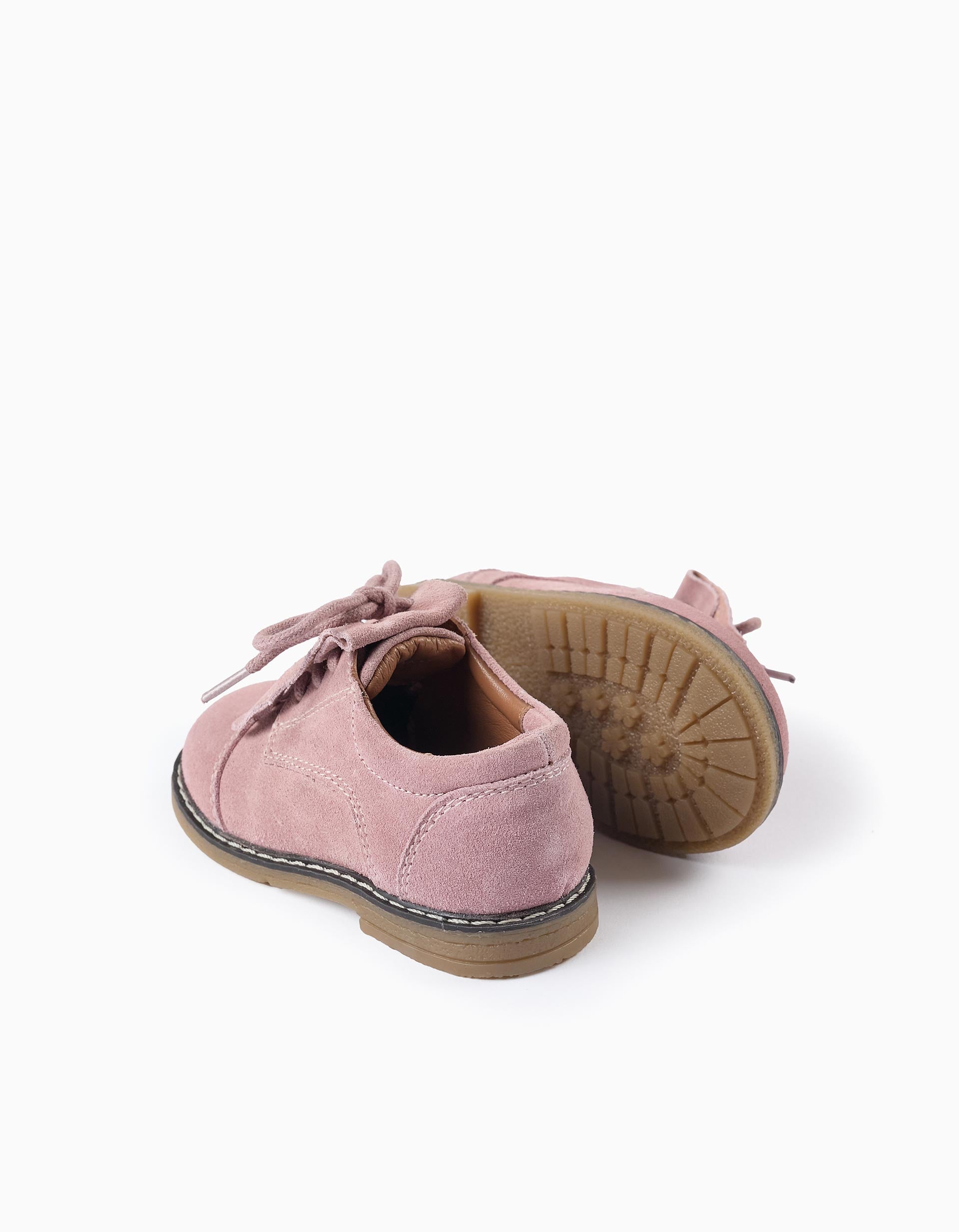 Suede Shoes for Baby Girls, Pink