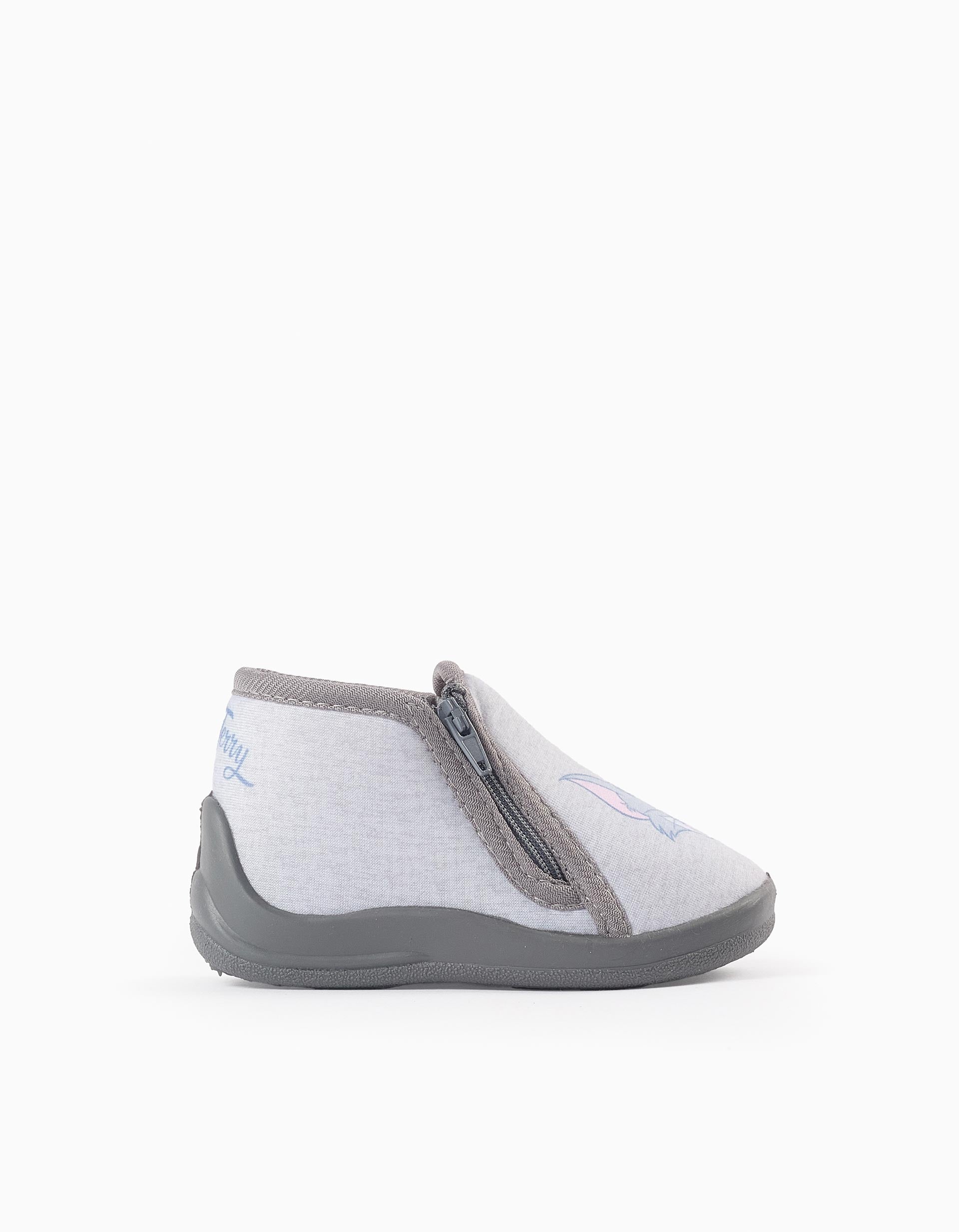 Slippers for Baby Boys 'Tom & Jerry', Grey