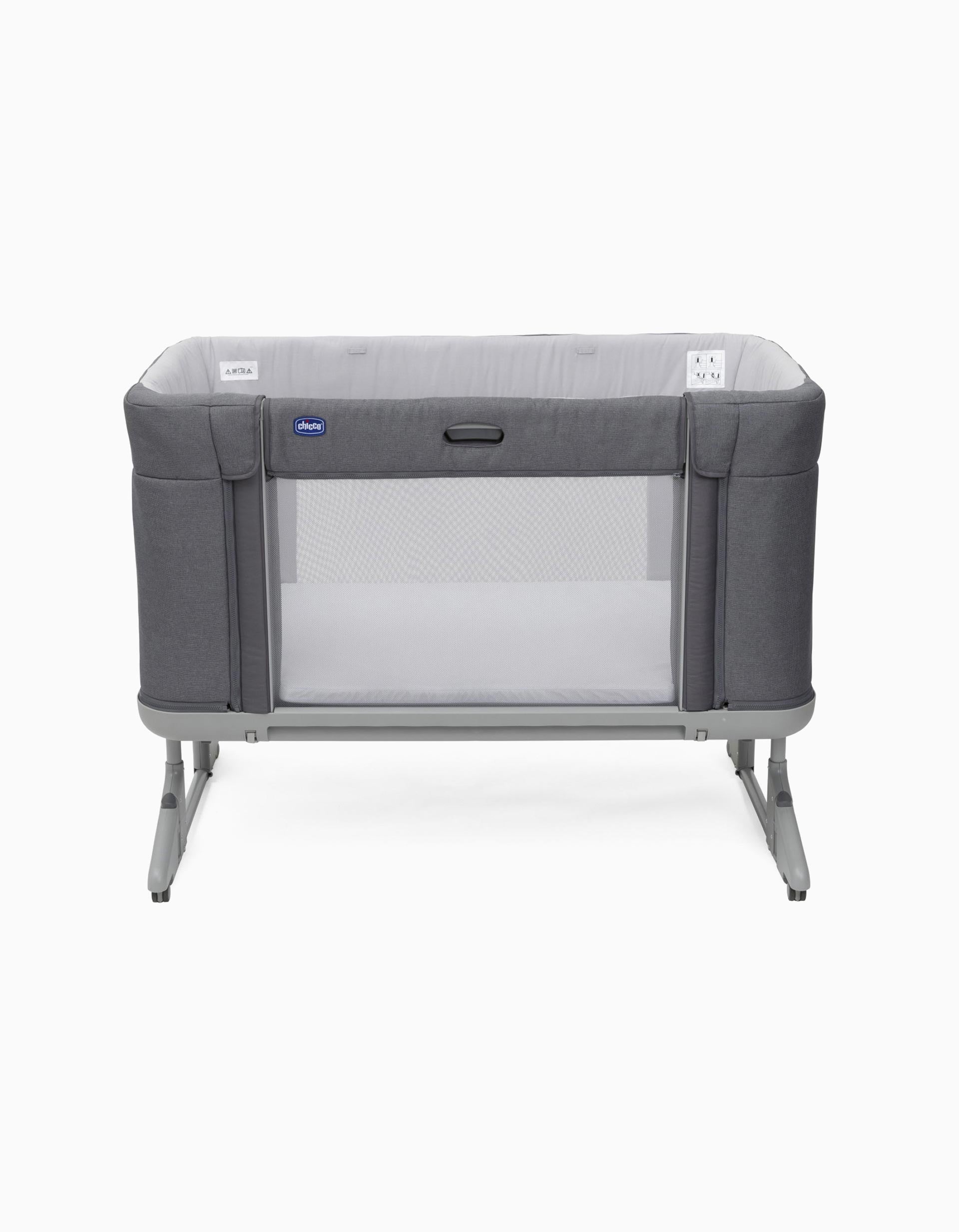 Berço Next 2 Me Chicco Forever Slate Grey