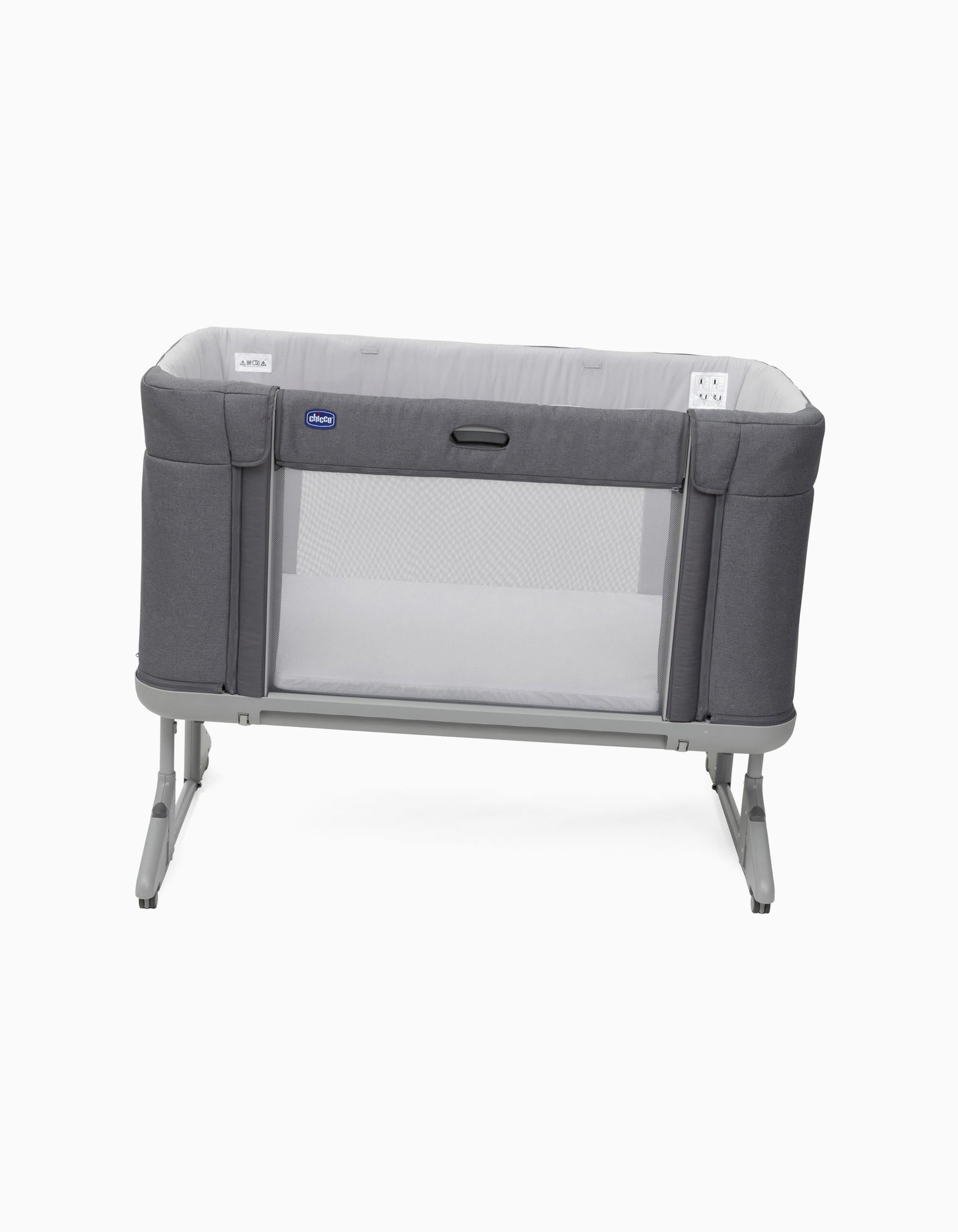 Berço Next 2 Me Chicco Forever Slate Grey