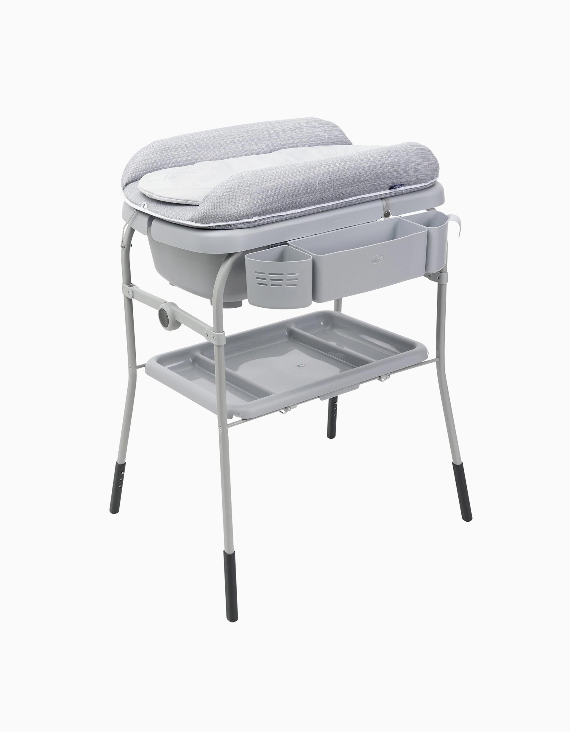 Chicco Cuddle & Bubble Bathtub, Grey Melange