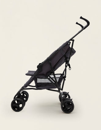 Carrinho Bengala ZY Safe Road Plus, Cinza/Verde