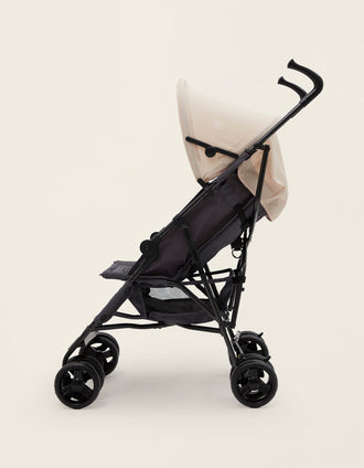 Carrinho Bengala ZY Safe Road Plus, Cinza/Bege