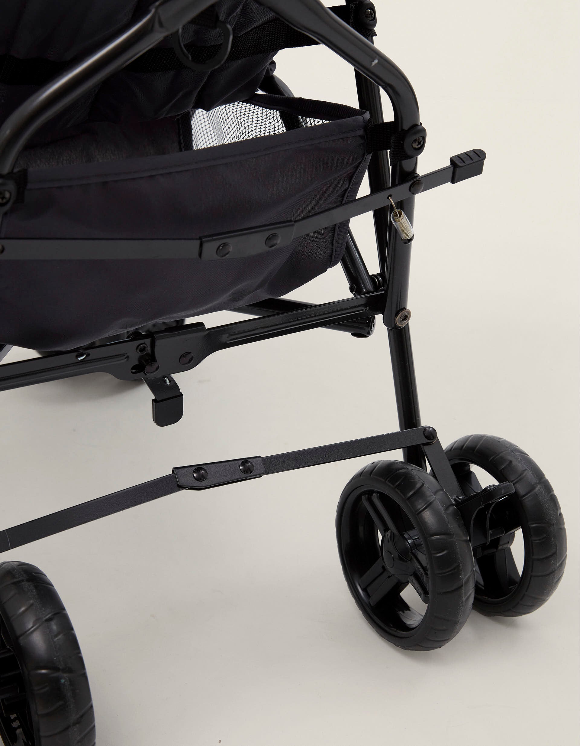 Cane Stroller ZY Safe Road Plus, Grey/Beige