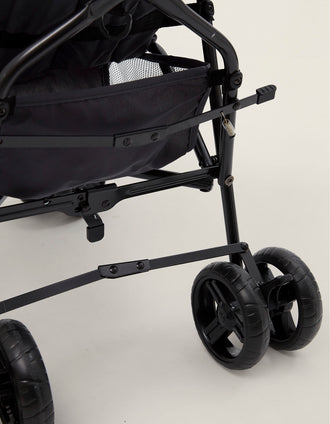 Silla de Paseo Plegable ZY Safe Road Plus, Gris/Beige
