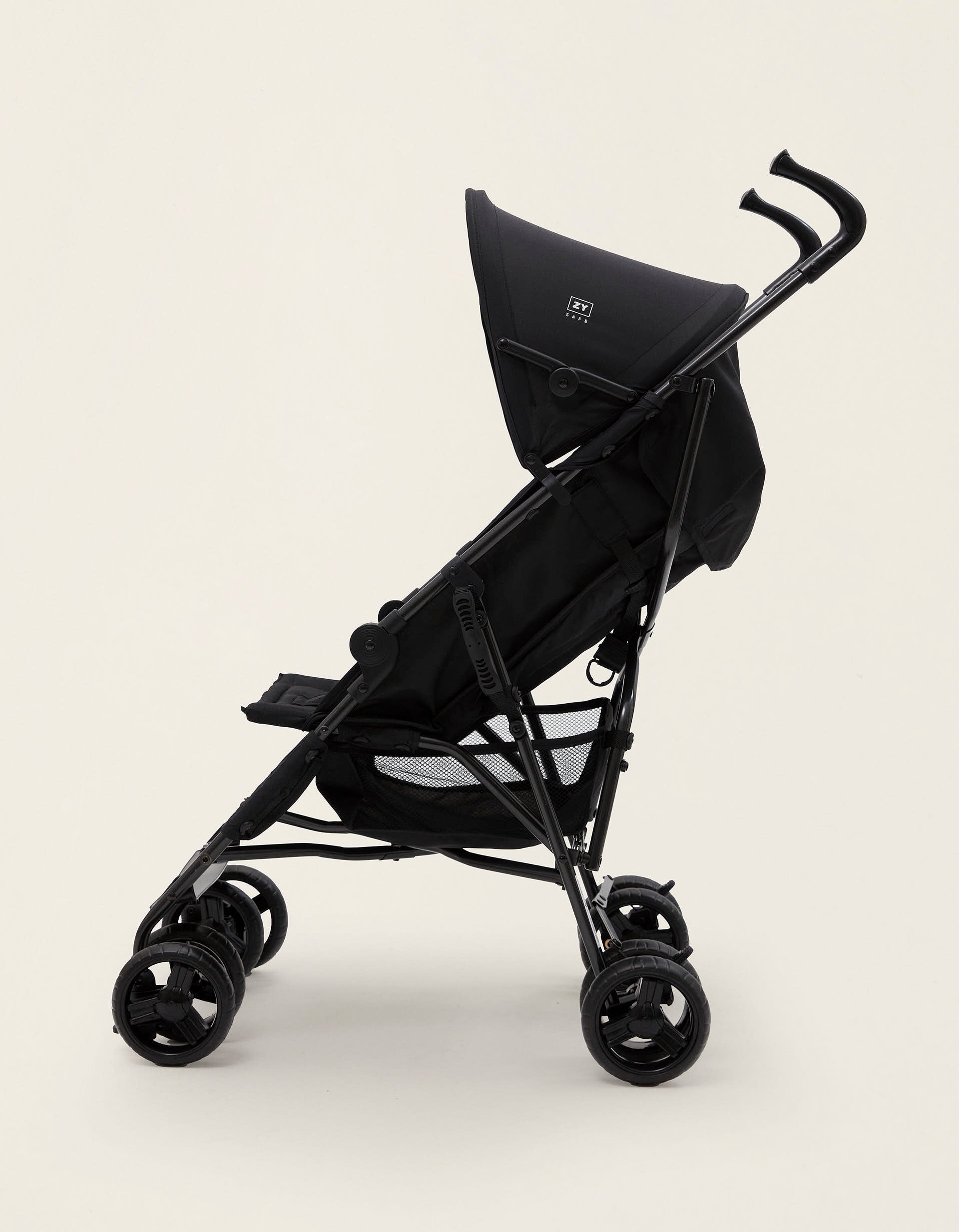 Cane Stroller ZY Safe Road Plus, Black