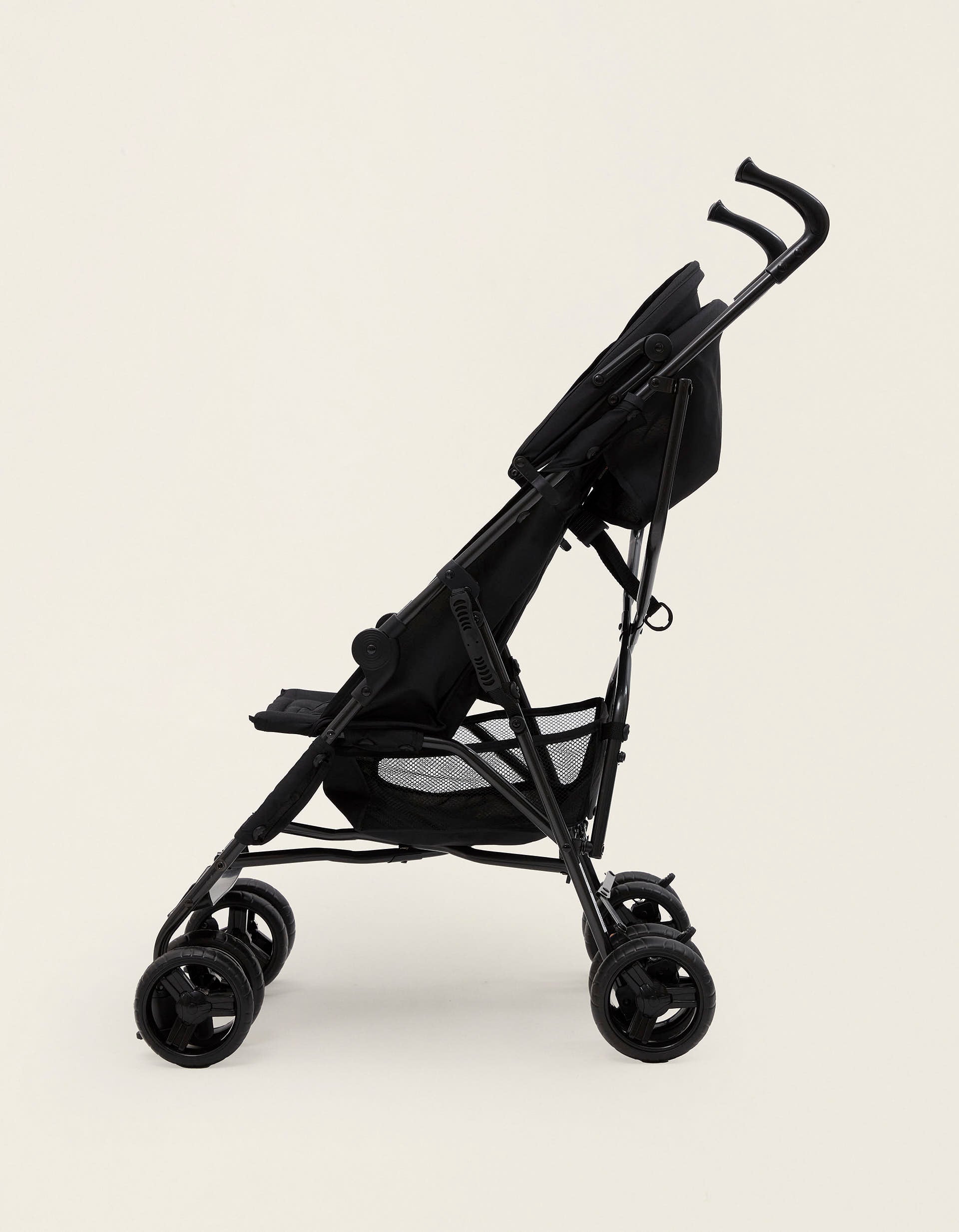 Cane Stroller ZY Safe Road Plus, Black