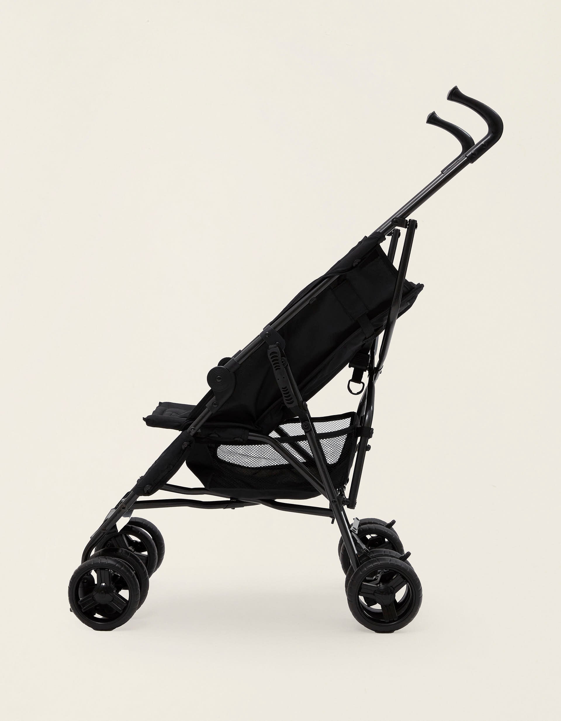 Cane Stroller ZY Safe Road Plus, Black