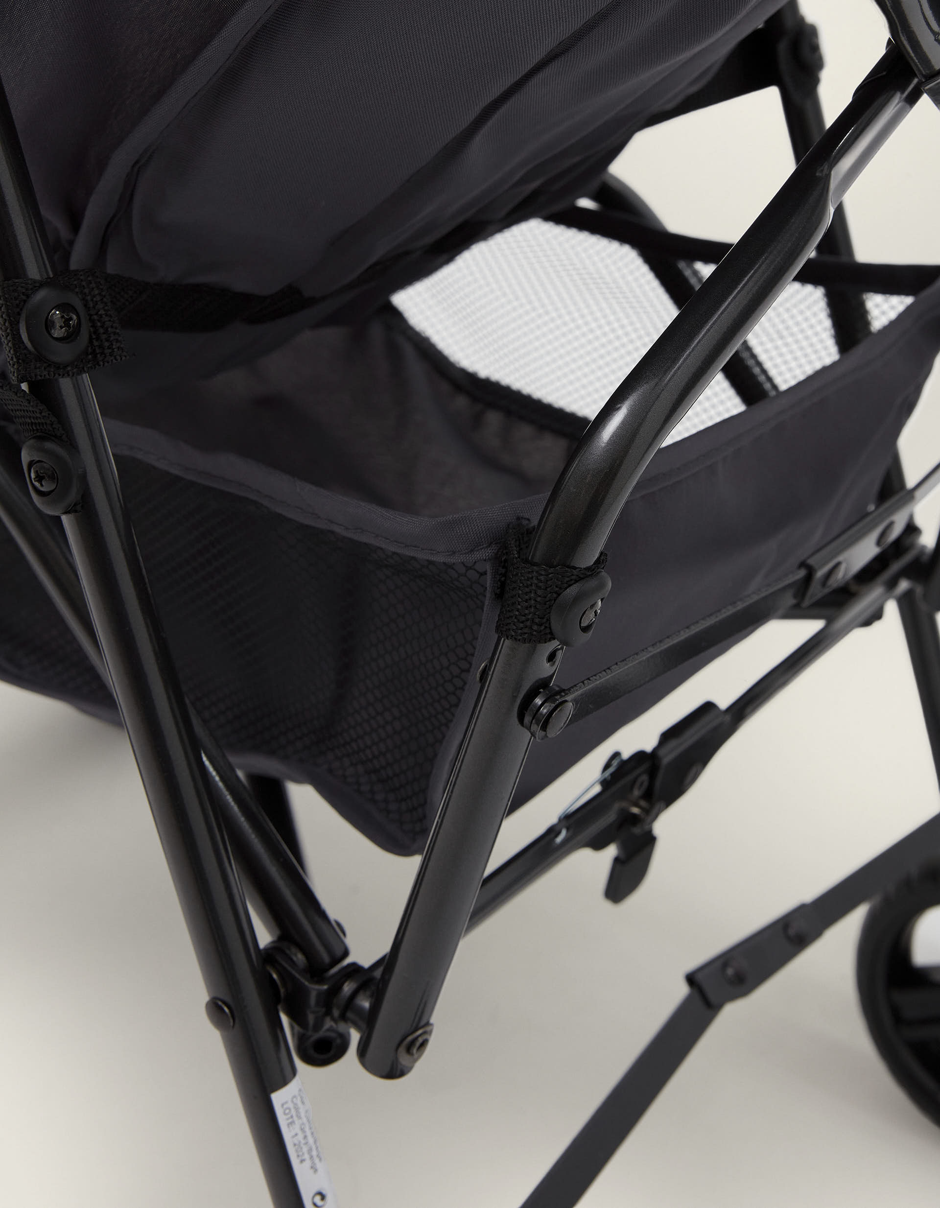 Cane Stroller ZY Safe Road Plus, Black