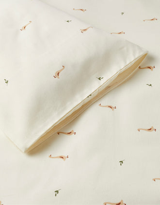 Edredão com Capa, Enchimento E Fronha Gloop! para Cama 60X120Cm, Farm