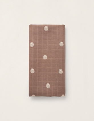 Lange En Coton Biologique Gloop! 100X100Cm, Mouton