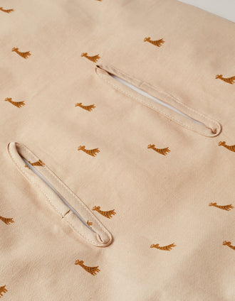 Gr0 Car Seat Cover Gloop! Organic Cotton, Safari