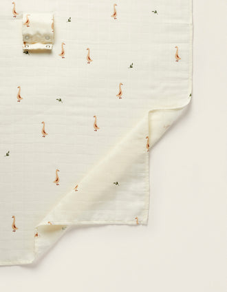 Protetor Para Cadeira Auto Gr0 Gloop! Organic Cotton, Farm