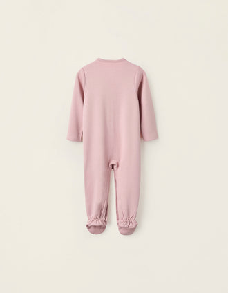 Pack 2 Babygrows de Algodão para Bebé 'Ouriço', Branco/Rosa