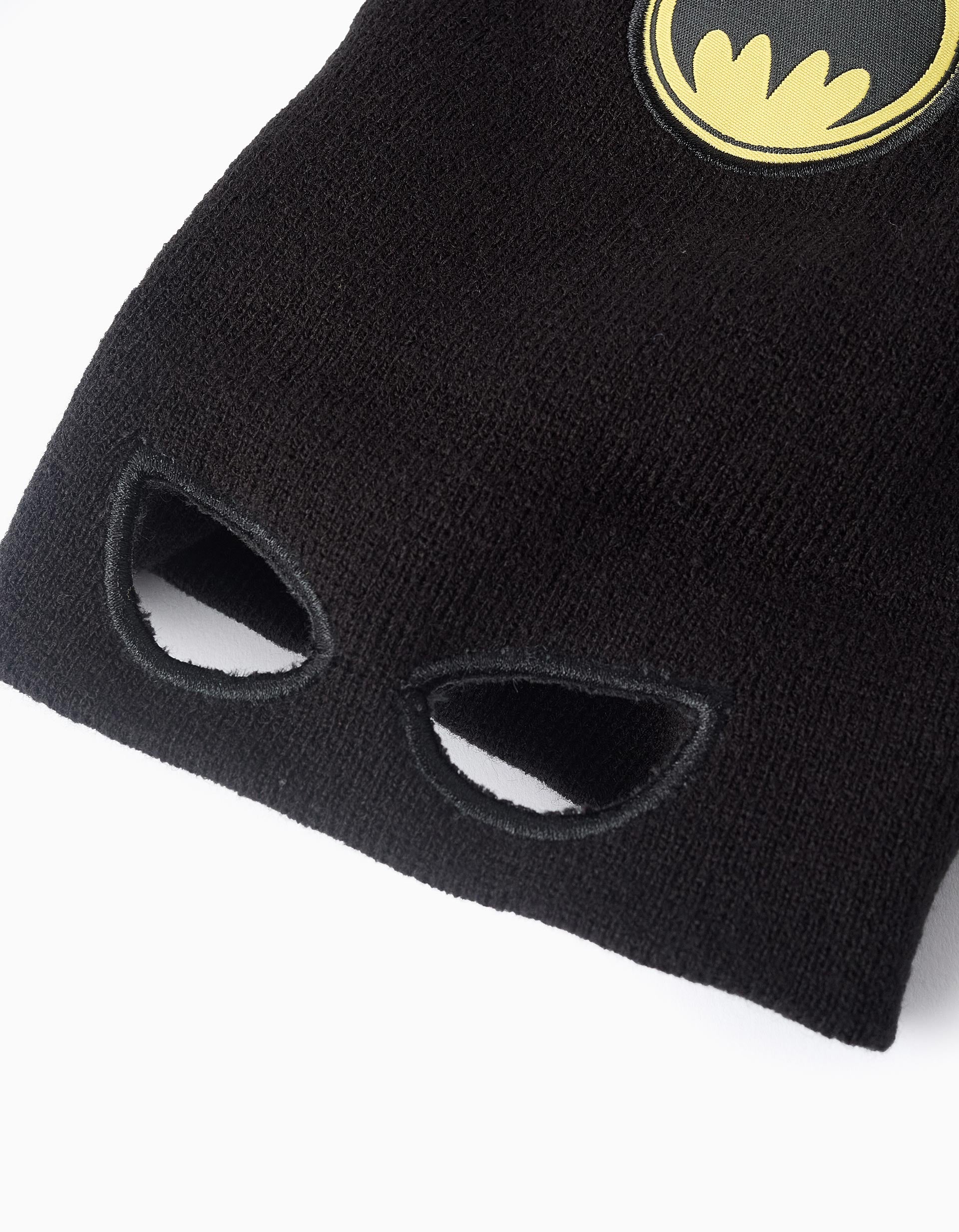 Beanie-mask for Boys 'Batman', Black