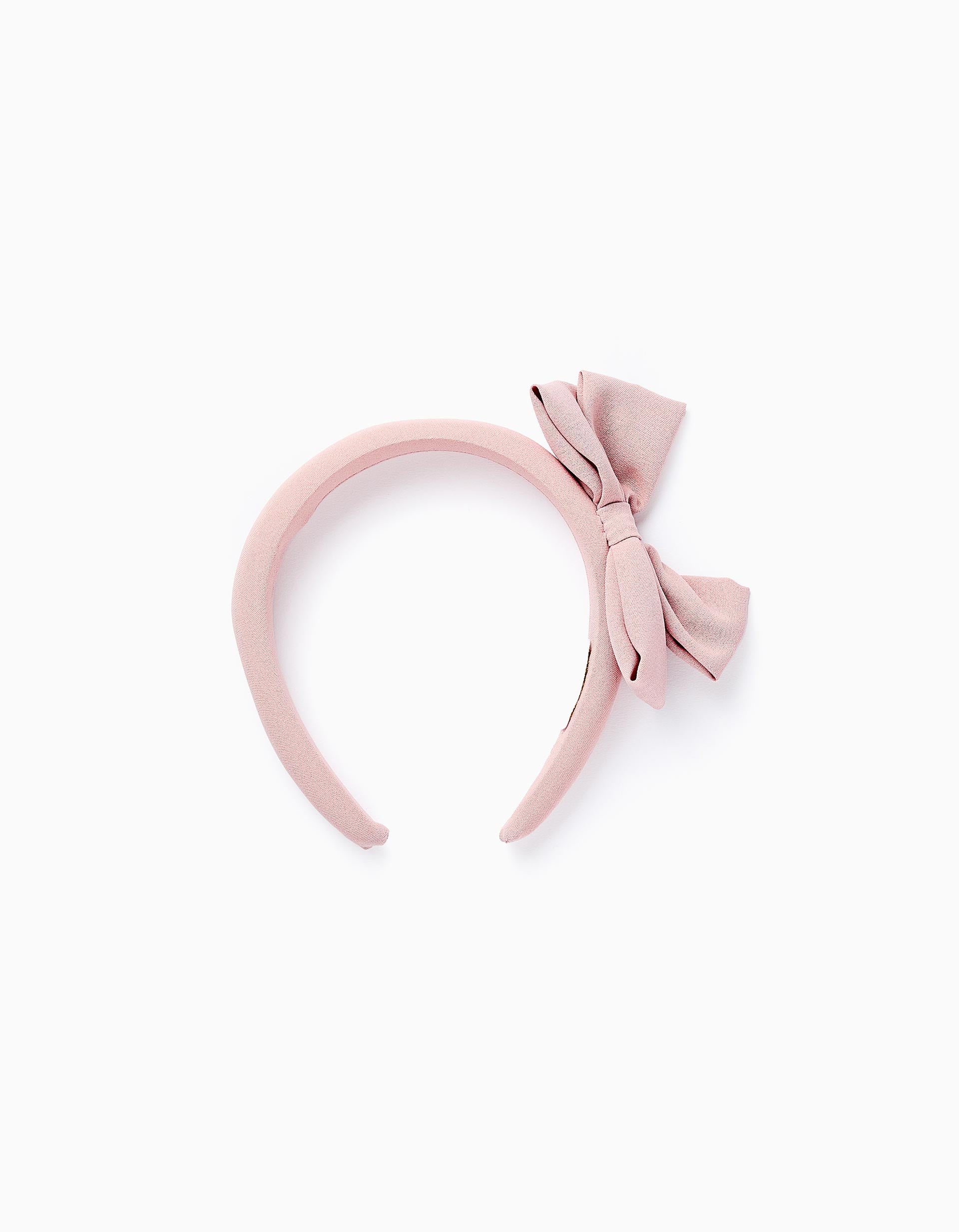 Padded Headband with Bow for Baby and Girls, Pink