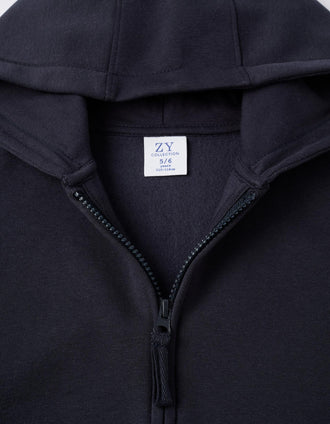 Veste avec Capuche pour Garçon, Bleu Foncé