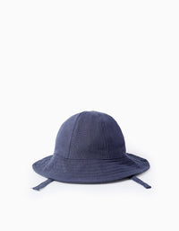 Chapeau Bob pour Bébé et Fille, Bleu Foncé