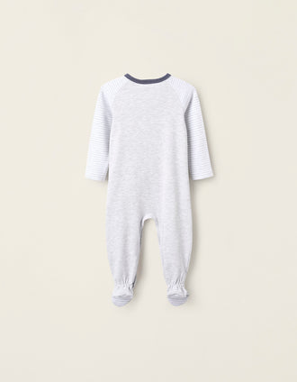 Pelele de Algodón para Bebé Niño 'Mickey', Gris