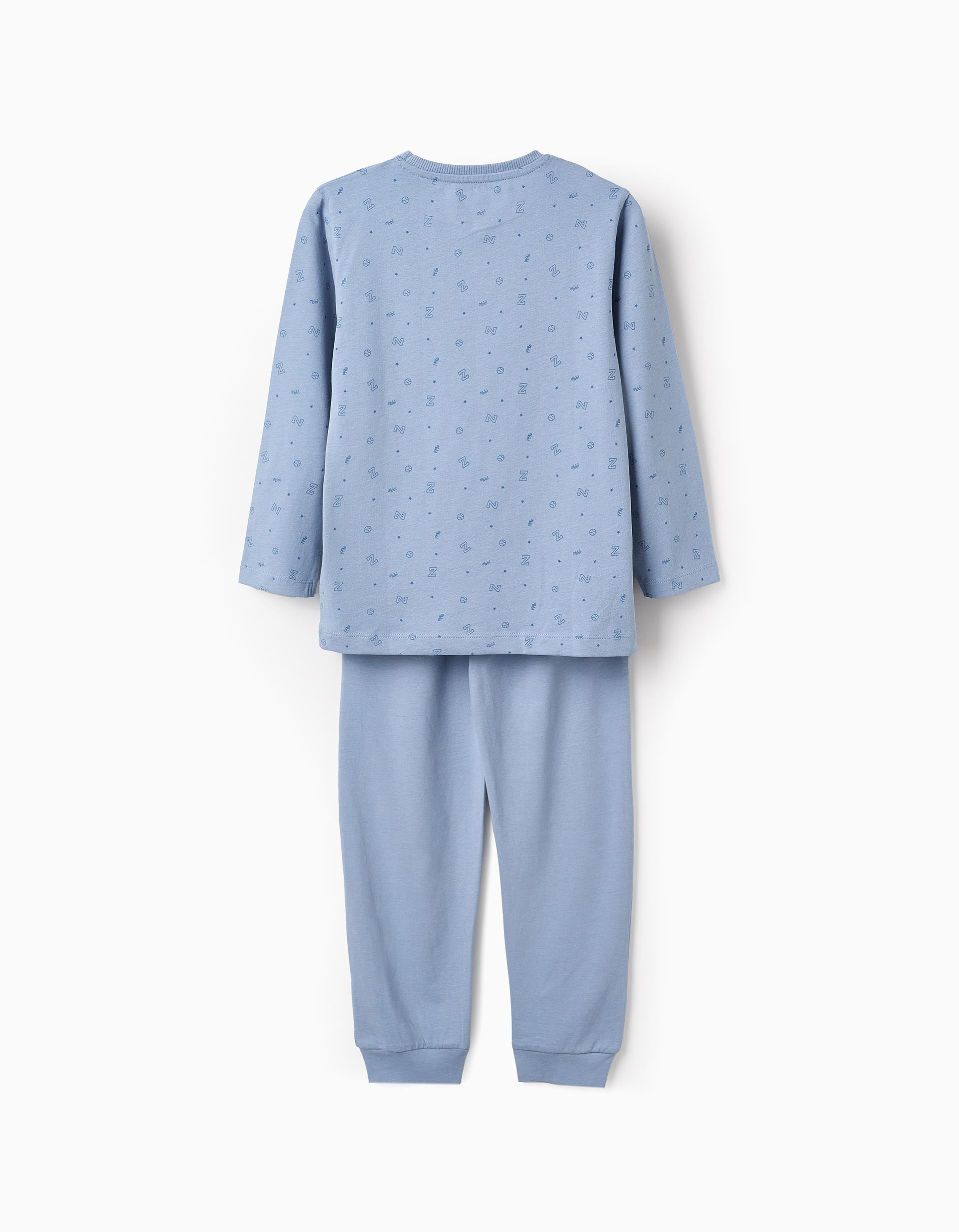 Cotton Pyjama for Boys 'ZY 1996', Blue