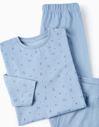 Pyjama en Coton pour Garçon 'ZY 1996', Bleu