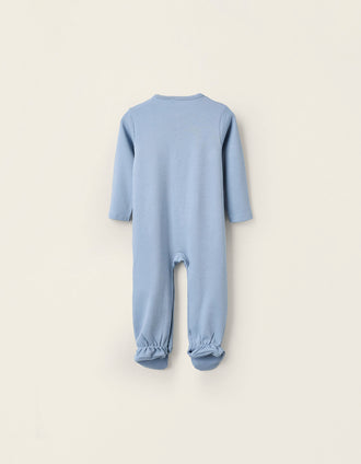 Grenouillère en Coton pour Bébé Garçon 'Baseball', Bleu