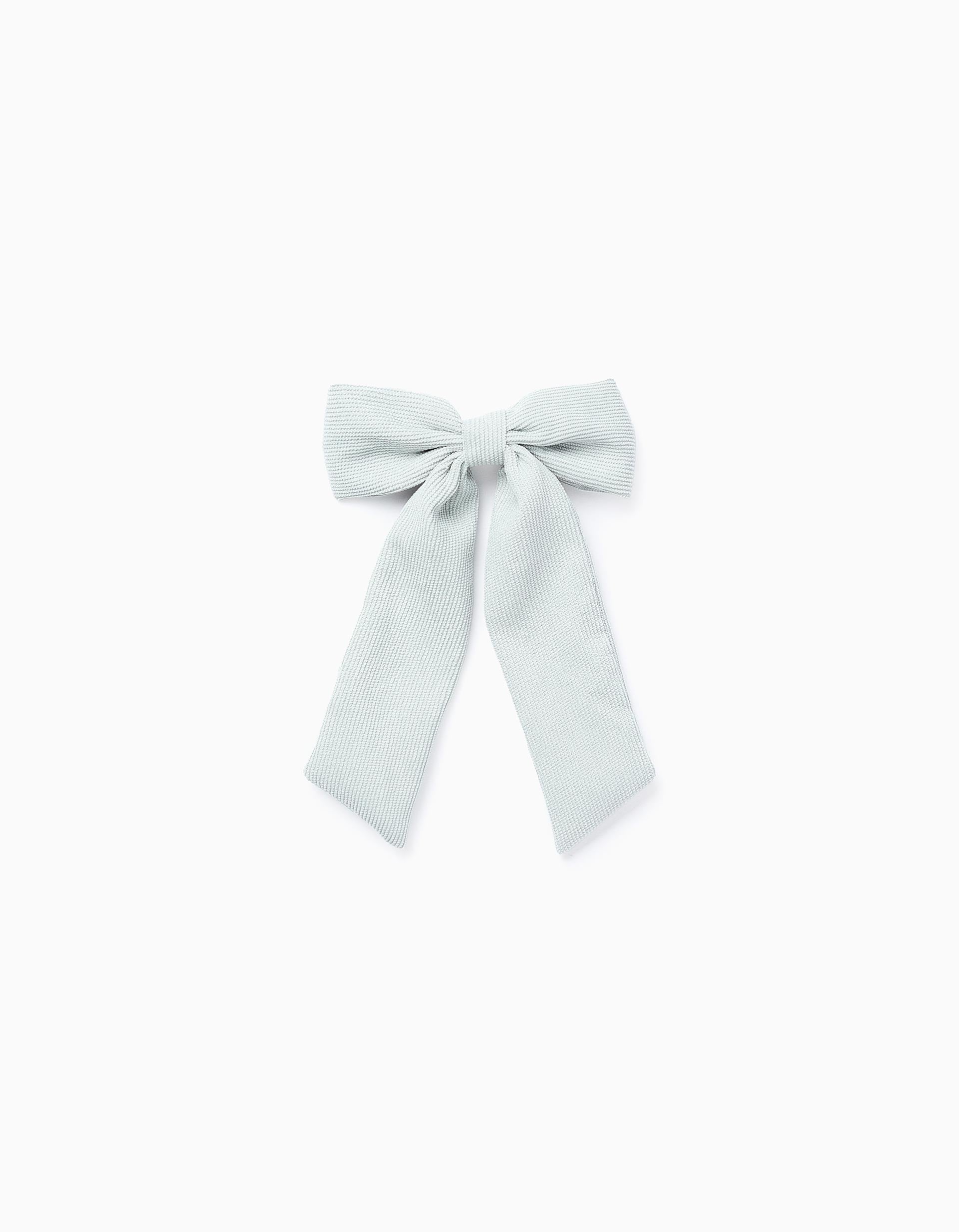 Barrette à Cheveux avec Noeud pour Bébé et Fille, Vert D'Eau