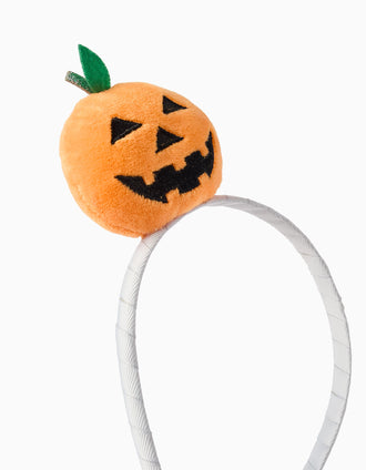 Diadema para Bebé y Niña 'Calabaza', Gris