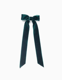 Barrette à Cheveux avec Noeud en Velours pour Bébé et Fille, Bordeaux
