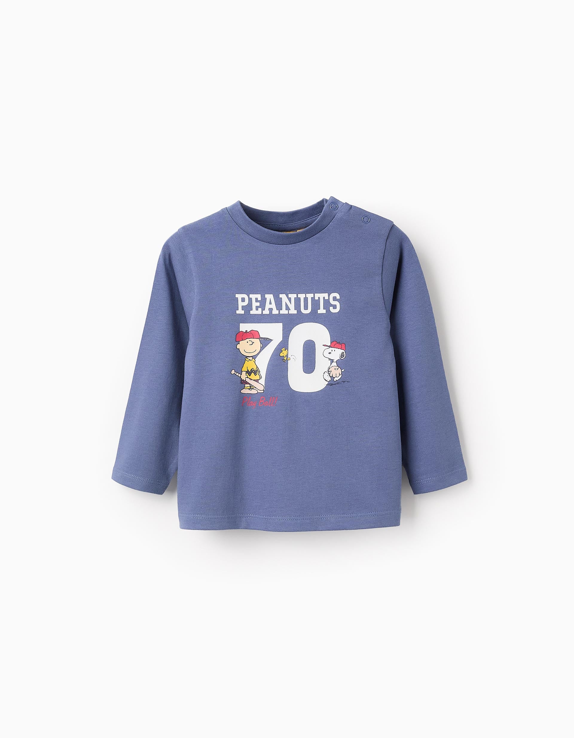 Long Sleeve T-shirt for Baby Boys 'Snoopy', Blue