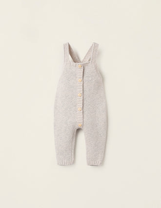 Peto de Punto para Recién Nacido, Beige