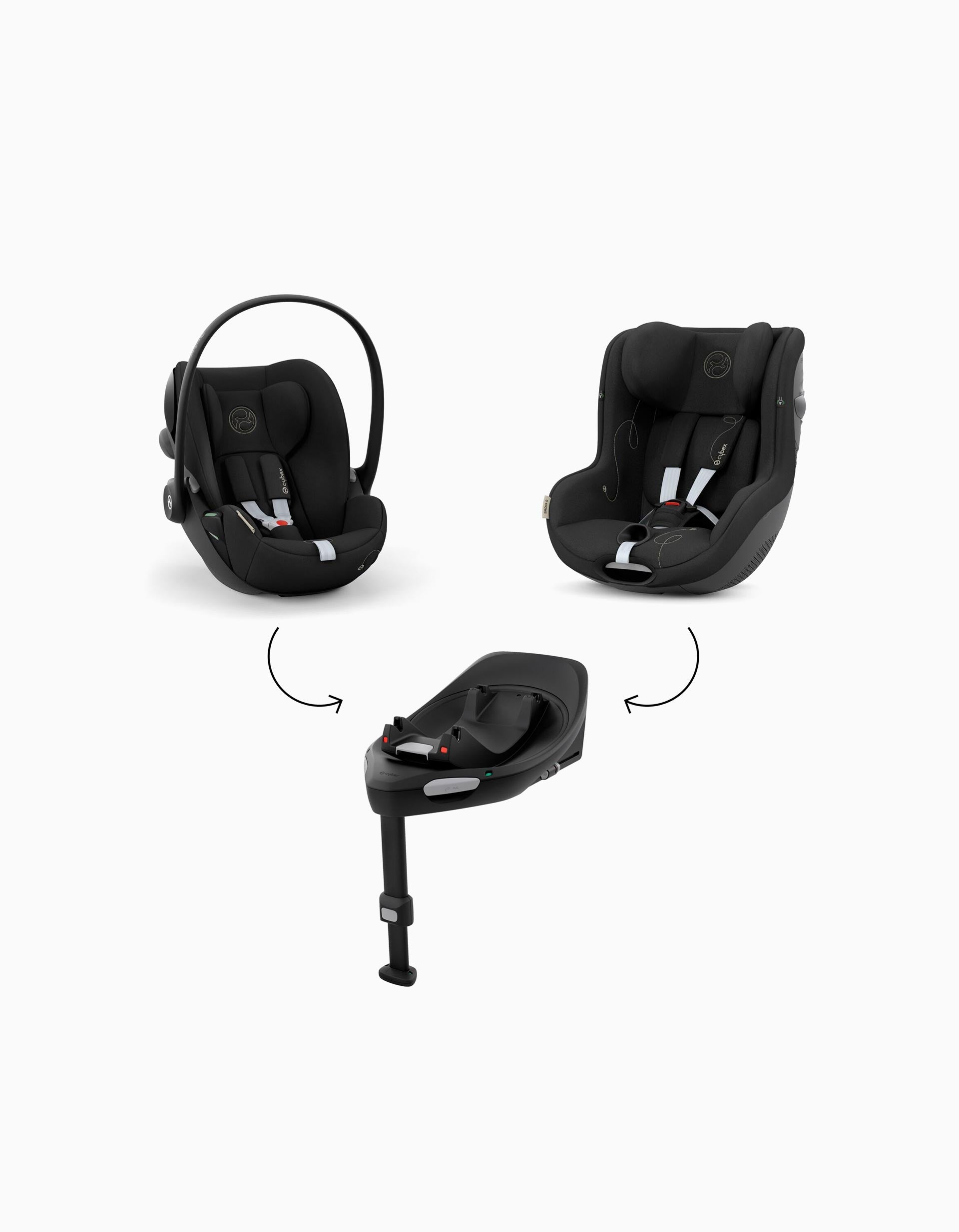 Car Seat I-Size Cybex Cloud G (40-87), Moon Black