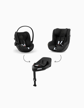 Cadeira Auto I-Size Cybex Cloud G, Moon Black