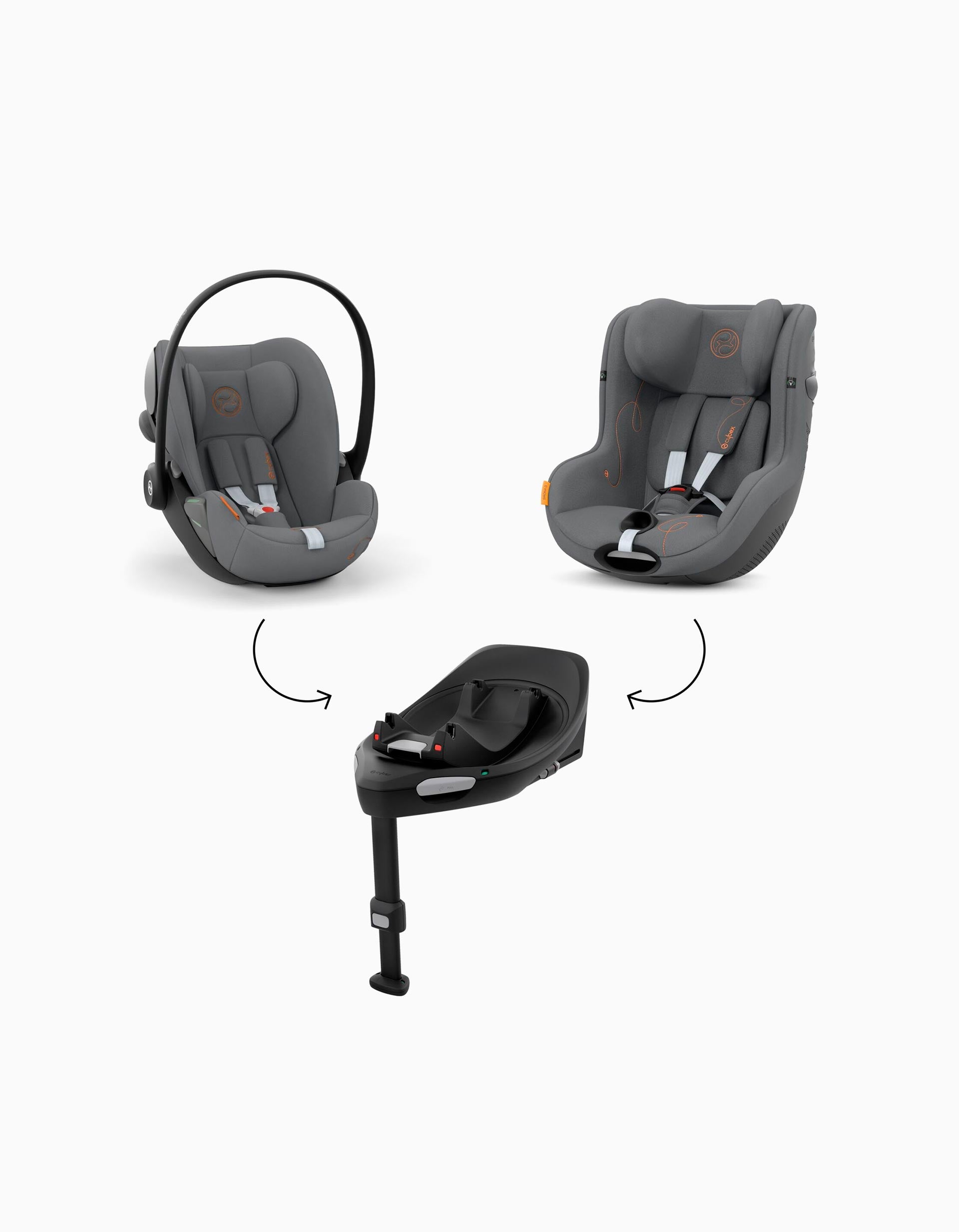 Car Seat I Size Cybex Cloud G (40-87), Lava Grey