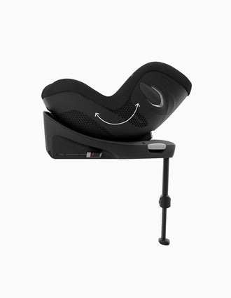 Siège Auto I-Size Cybex Sirona G S/Base (61-105), Noir Lune
